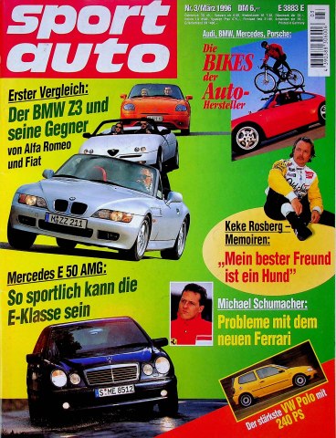 Deckblatt Sport Auto (03/1996)